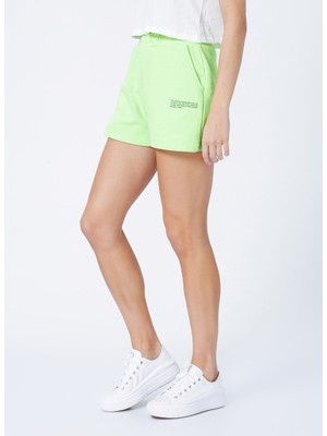 Aeropostale Şort, Xl, Neon Yeşil
