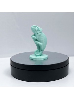 3D Bukalemun Figürlü Biblo / Oyuncak