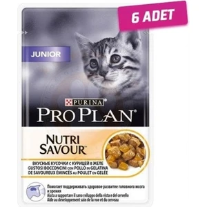 Pro Plan 6 Adet - Pro Plan Kitten Yavru Kedi Pouch Konserve 85 gr