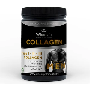 Wiselab Men Collagen 300GR TIP123 L-Carnitine L-Citrulline