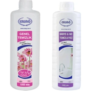 Banyo Wc 1000 ml + Genel Temizlik 1000 ml