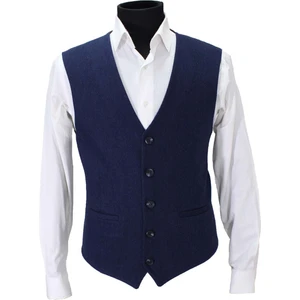 Mentor Regalo Erkek Yelek V Yaka Lavicert Balıksırtı 50359