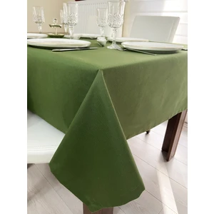 Zeren Home Sıvı Geçirmez Dertsiz Masa Örtüsü Yeşil