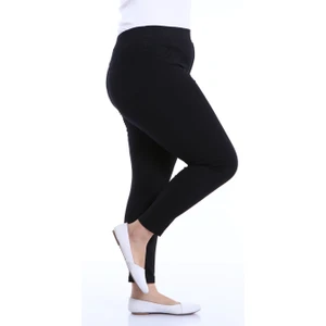 Kadın Siyah Ful Likralı Kot Tayt Pantolon