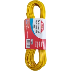 Pvc Çamaşır İpi 20 M FT524 Sarı