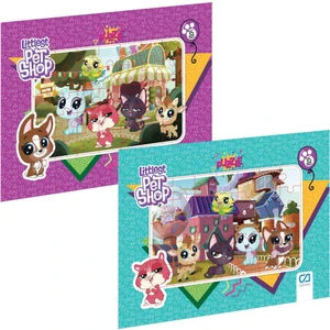 Lıttlest Pet Shop Frame Puzzle 35 Parça 2'li Puzzle Seti