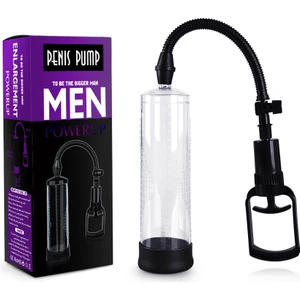 22 cm Men Powerup Özel Tetikli Manual Penis Pompası