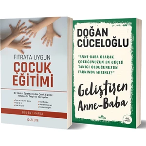 Fıtrata Uygun Çocuk Eğitimi ve Geliştiren Anne-Baba 2 Kitap Set Bülent Karcı Doğan Cüceloğlu