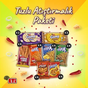 Tuzlu Atıştırmalık Paketi 24 Adet