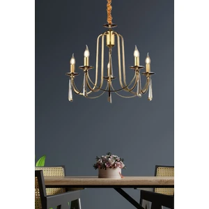 Luxury Modern Elegance Sarkıt Avize Eskitme 5'li Countess Avize BURENZE993