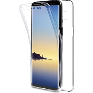 Samsung Galaxy Note 8 360 Derece Kılıf Şeffaf Silikon Ön Arka