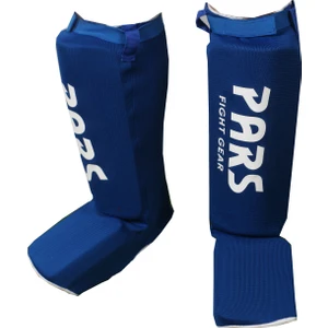 Elastik Kick Boks Muay Thai Ayak Kaval Koruyucu Mavi