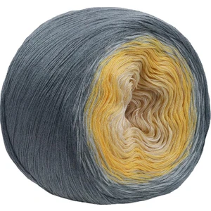 Spagetti Yarn Sarı Papatya Soft Cake