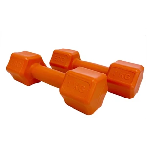 1 kg Turuncu Dambıl Seti 1 kg x 2 Adet Toplam 2 kg Ağırlık Seti