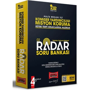 Yargı Yayınevi 2022 Polis Meslek Içi Komiser Yardımcılığı Misyon Koruma Radar Soru Bankası