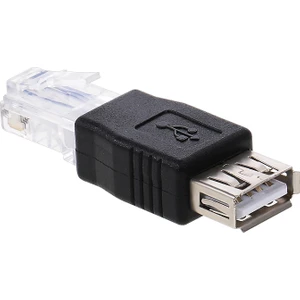 USB RJ45 Adaptörü - Siyah (Yurt Dışından)