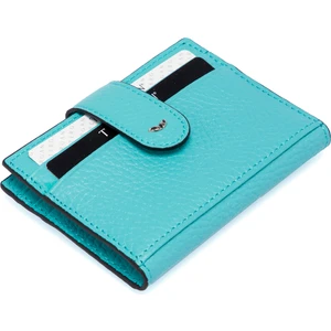 Turkuaz Deri Erkek Kredi Kartlık 01617S3I