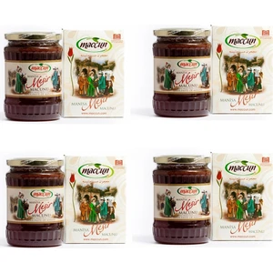 4 Adet Maccun Marka Mesir Macunu Kavanoz 650 gr