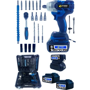 Power Tools Japon Teknoliji Full Set Pcx-T Seri Brushless Motor 58 V 8 Ah Darbeli Somun Sıkma Makinesi