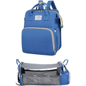 Love Home 2021 Yeni Taşınabilir Katlanabilir Beşik Anne Çanta Dışarı Hafif Çok Fonksiyonlu Rahat Omuz Bebek Çantası (Yurt Dışından)