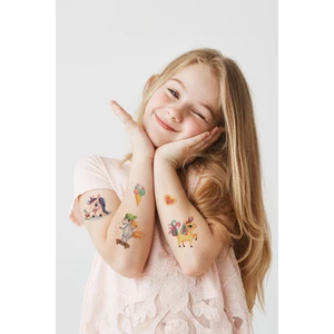 BP Tattoo Renkli Unicorn Geçici Çocuk Dövmesi Unicorn Tattoo