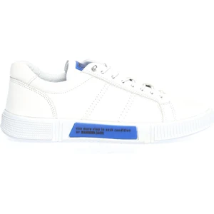 Hammer Jack BASEL M AYAKKABI 40-45 DeriBeyaz - Mavi Erkek Sneaker