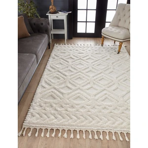 Venucci Home & Living Ariana Serisi Bukleli Ekstra Soft Shaggy Krem