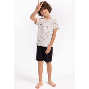 Dolphins Bej Erkek Çocuk Bermuda Takım