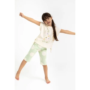 Cat Fil Dişi Kız Çocuk Kapri Takım