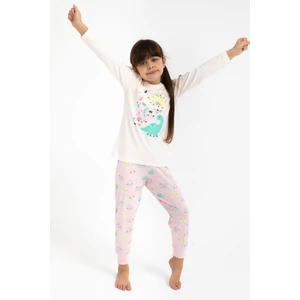 Cute Animals Vanilya Kız Çocuk Pijama Takımı