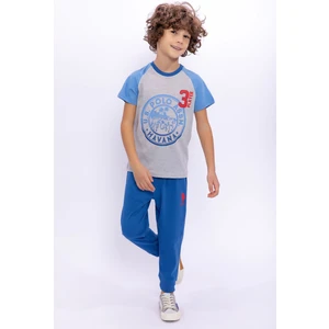 U.S. Polo Assn. Havana Grimelanj Erkek Çocuk Pijama Takımı