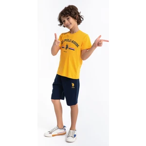 U.S. Polo Assn. Erkek Garson Bermuda Takımı Mango