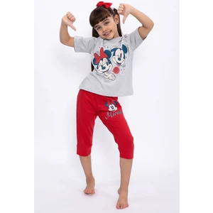 Minnie Mouse  Grimelanj Kız Çocuk Kapri Takım
