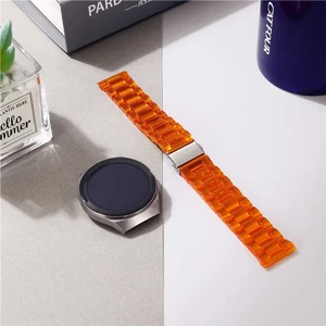 Huawei Watch Gt2 46MM Şeffaf Silikon Kordon Kayış 22MM Krd-27