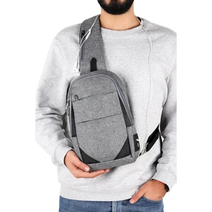 Strong Kulaklık Çıkışlı Tek Kol Göğüs ve Sırt Çantası ,çapraz Çanta Body Bag TK02