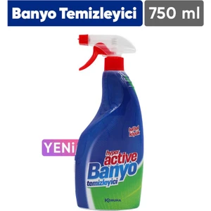 Hyper Active Banyo Temizleyici Sprey 750  ml - Yeni Paket