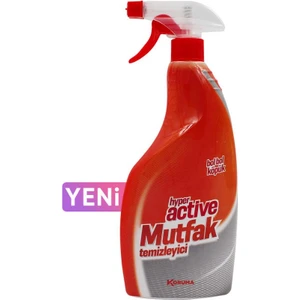 Hyper Active Mutfak Temizleyici Sprey 750  ml - Yeni Paket