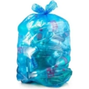 Ersin Ambalaj Battal Boy Çöp Poşeti Mavi Çöp Torbası 70  lt 75X90 10 Lu 5 Paket