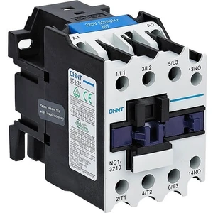 221541 NC1-1810 220V Ac Bobinli 3 Kutuplu Kontaktör, 7,5kw, 18A (Ac-3)