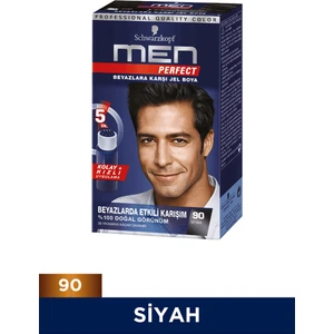 Men Perfect Saç Boyası No: 90 Siyah