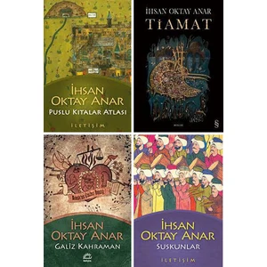 Tiamat - Puslu Kıtalar Atlası - Suskunlar - Galiz Kahraman - 4 Kitap - İhsan Oktay Anar