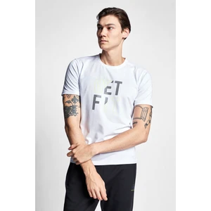 Beyaz Erkek Kısa Kollu T-Shirt 22B-1123