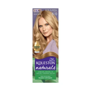 Wella Naturals Sarı Saç Boyası 8/0