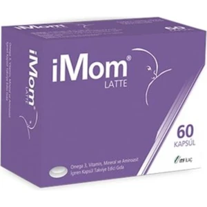Imom Latte Omega 3 Takviye Edici Gıda 60 Kapsül