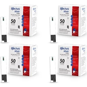 Silver GH82 Kan Ölçüm Stribi 50 Adet - 4 Adet
