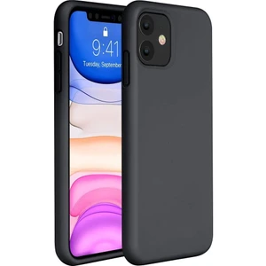 Apple iPhone 11 Pro Max Silikon Case Mikrofiber Iç Arka Koruma Telefon Kılıfı Siyah