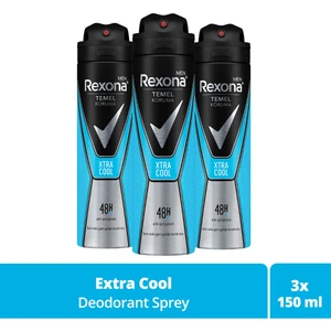 Men MotionSense Erkek Sprey Deodorant Xtra Cool Ter Kokusuna Karşı Koruma 150 ML x3