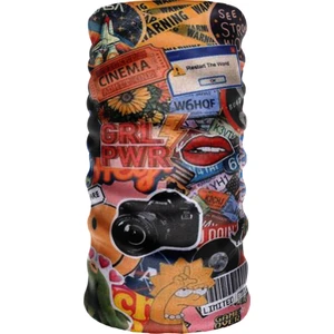 Bayan Moda Dergi Kapakları Koleksiyonu Bandana Boyunluk Saç Bandı Toka