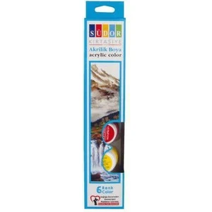 Akrilik Boya 6 Renk x 15 ml