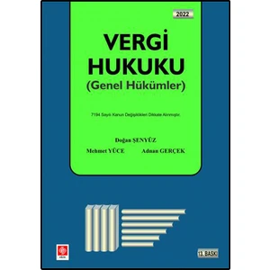 Vergi Hukuku – Doğan Şenyüz